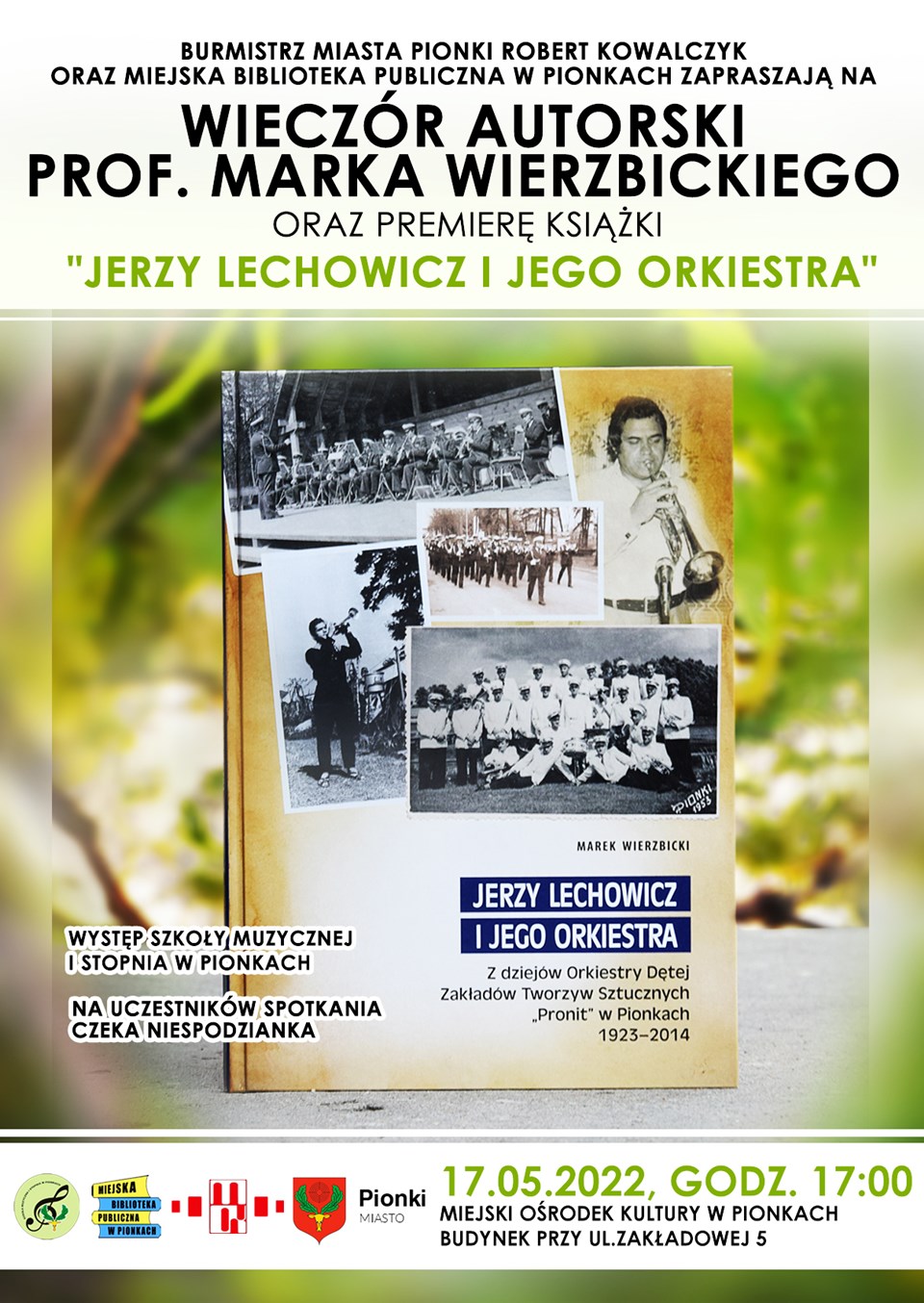 Promocja książki „Jerzy Lachowicz i jego orkiestra”